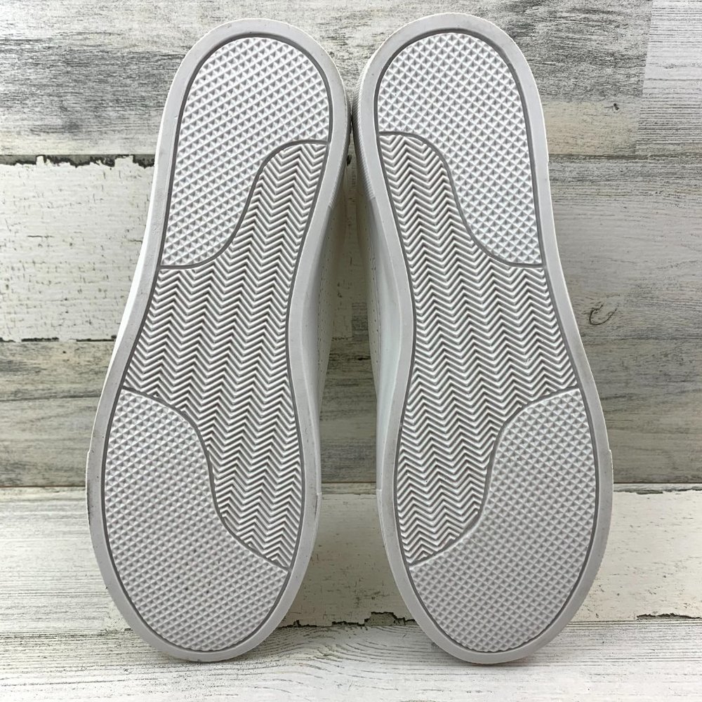 Steve Madden White Casual Lace Up Sneakers* - Picture 8 of 8